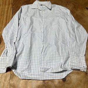 Burberry shirt men’s 40 white button down @G9